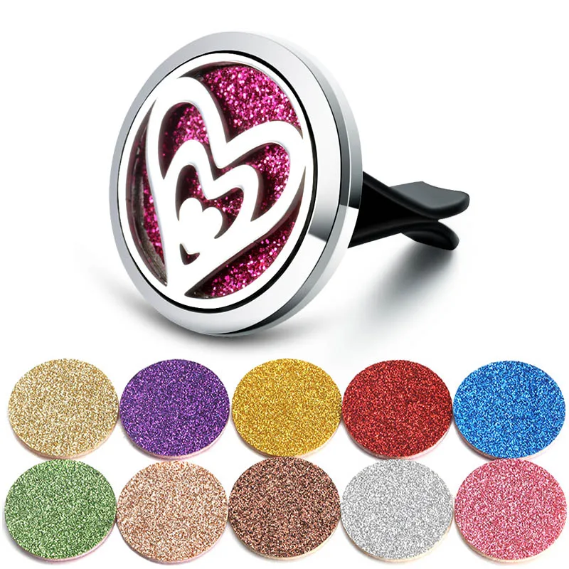Love's Car Aromatherapy Diffuser Stainless Steel Car Air Freshener Perfume Essential Oil Diffuser Locket Jewelry with Shiny Pads
Love's Car Aromatherapy Diffuser Stainless Steel Car Air Freshener Perfume Essential Oil Diffuser Locket Jewelry with Shiny Pads