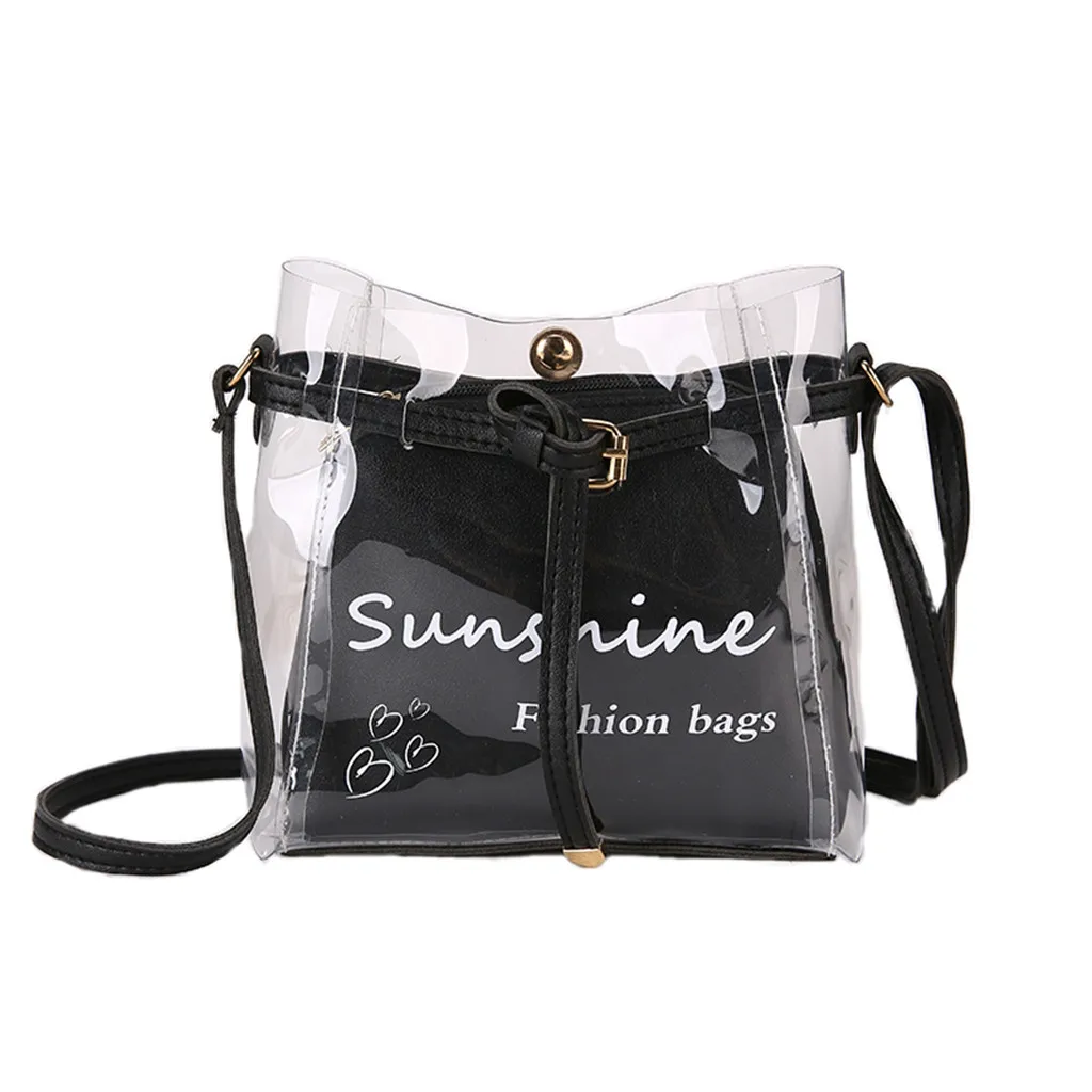 Aelicy Fashion Women Transparent Bag Clear PVC Jelly Small Tote Summer Beach Bag Crossbody Messenger Bags Female Shoulder Bags
Aelicy Fashion Women Transparent Bag Clear PVC Jelly Small Tote Summer Beach Bag Crossbody Messenger Bags Female Shoulder Bags