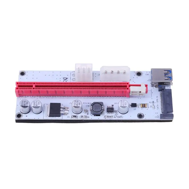 ALLOYSEED Pci-e Extender Pci Express Riser Card 1x To 16x 60cm Usb 3.0 Cable Sata 6pin 4pin Molex Power For Btc Miner Mining
ALLOYSEED Pci-e Extender Pci Express Riser Card 1x To 16x 60cm Usb 3.0 Cable Sata 6pin 4pin Molex Power For Btc Miner Mining