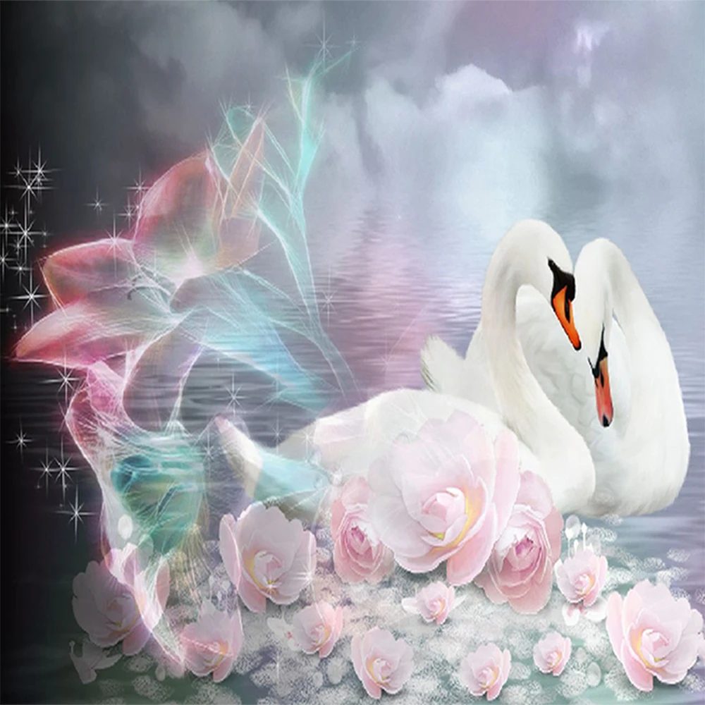 LI LOYE 5D Diamond Painting Cross Stitch Pattern DIY Diamond Embroidery Loving swan diamond Mosaic Home Decor diamond art RT642
LI LOYE 5D Diamond Painting Cross Stitch Pattern DIY Diamond Embroidery Loving swan diamond Mosaic Home Decor diamond art RT642