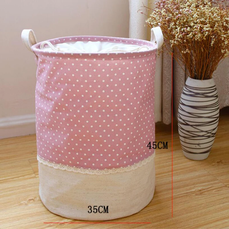 Four Colors Cotton Linen Laundry Basket for Dirty Clothes Waterproof Folding Toy Organizer Storage Bucket Home Storage
Four Colors Cotton Linen Laundry Basket for Dirty Clothes Waterproof Folding Toy Organizer Storage Bucket Home Storage
