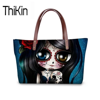 THIKIN 3D Cute Skull Printing Shoulder Bag Women Handbags Hight Quality Ladies Girls Tote Hand Bag Kawaii Large Top-handle Bags
THIKIN 3D Cute Skull Printing Shoulder Bag Women Handbags Hight Quality Ladies Girls Tote Hand Bag Kawaii Large Top-handle Bags