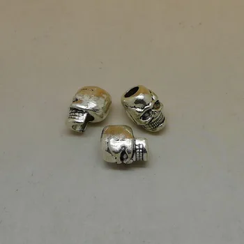Skull bead alloy Antique Silver Jewelry Making DIY European jewelry accessories 40pcs 10x7x4mm
Skull bead alloy Antique Silver Jewelry Making DIY European jewelry accessories 40pcs 10x7x4mm