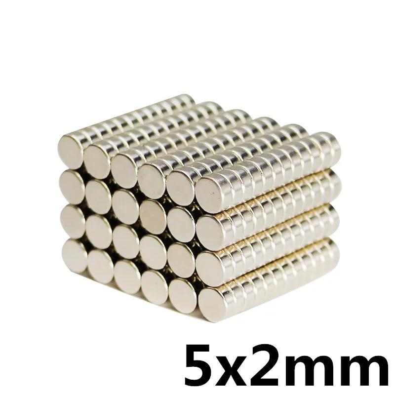 60Pcs 5x2 Neodymium Magnet 5mm x 2mm N35 NdFeB Permanent Small Round Super Powerful Strong Magnetic Magnets Disc 5*2mm
60Pcs 5x2 Neodymium Magnet 5mm x 2mm N35 NdFeB Permanent Small Round Super Powerful Strong Magnetic Magnets Disc 5*2mm