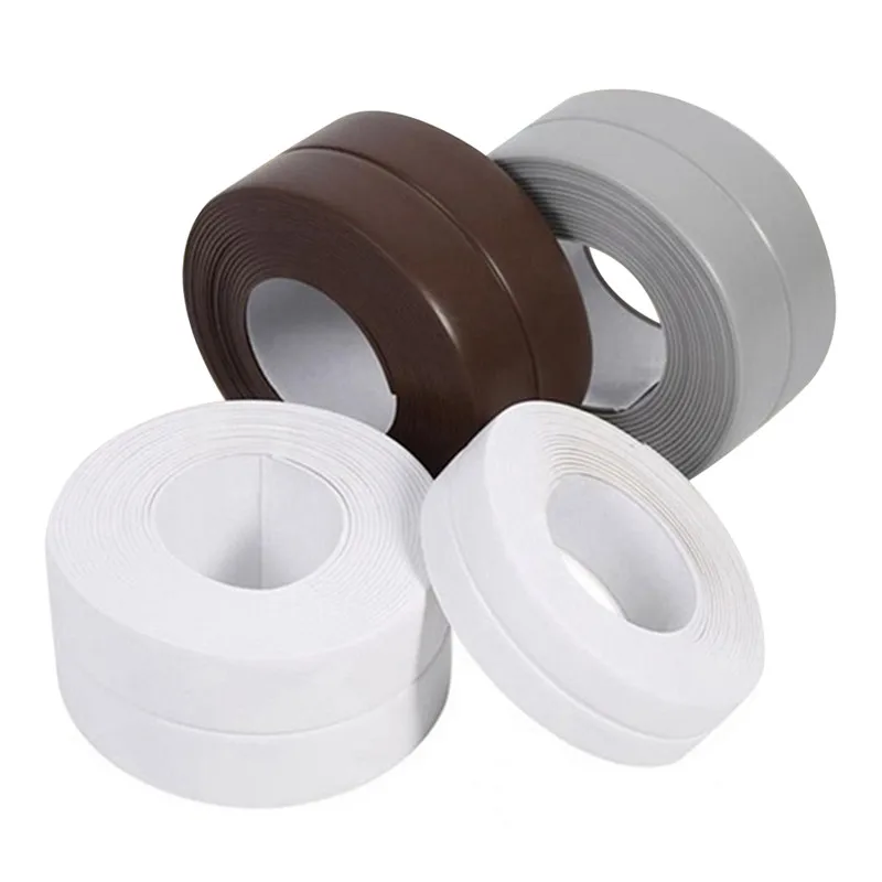 Kitchen Tape PVC Wall Stickers Sealing Strip Waterproof Adhesive Tape Toilet Corner Protection Collision Rubber Strip Gadgets
Kitchen Tape PVC Wall Stickers Sealing Strip Waterproof Adhesive Tape Toilet Corner Protection Collision Rubber Strip Gadgets
