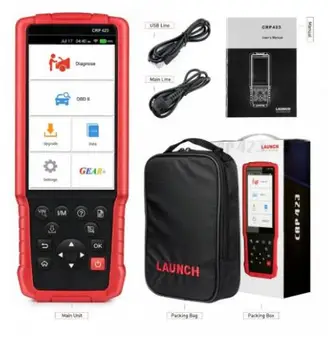LAUNCH CRP423 Auto Diagnostic Tool OBD2 Code Reader Scanner Support ENG ABS SRS AT Test Update Version of CRP123
LAUNCH CRP423 Auto Diagnostic Tool OBD2 Code Reader Scanner Support ENG ABS SRS AT Test Update Version of CRP123