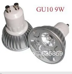CREE chip GU10 3x3W LED Spot Light Bulb Spotlight spot lamp Downlight 600lm led light 10pcs
CREE chip GU10 3x3W LED Spot Light Bulb Spotlight spot lamp Downlight 600lm led light 10pcs