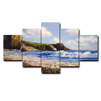 Modern Sea Sky Abstract Poster Vintage Canvas Oil Painting For Home Kitchen Bathroom Decoration Accessories Photo Album No Frame
Modern Sea Sky Abstract Poster Vintage Canvas Oil Painting For Home Kitchen Bathroom Decoration Accessories Photo Album No Frame