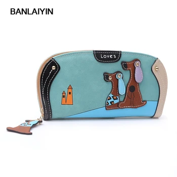 New Arrive Fashion Cute Puppy Wallet Cartoon Dog 4 Colors PU Leather Women Wallets Ladies Clutch Zipper Long Card Holder 
New Arrive Fashion Cute Puppy Wallet Cartoon Dog 4 Colors PU Leather Women Wallets Ladies Clutch Zipper Long Card Holder