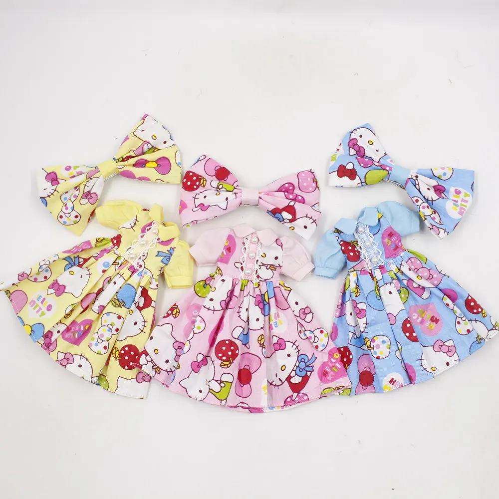 blyth clothes blyth dress suitable Three colors cute Kitty princess dress 1/6 doll normal joint azone licca icy dolls
blyth clothes blyth dress suitable Three colors cute Kitty princess dress 1/6 doll normal joint azone licca icy dolls