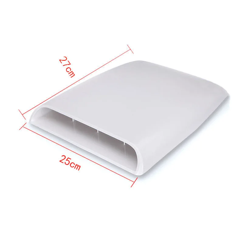 1x Universal Car Bonnet Hood Scoop Air Flow Intake Vent Cover Decorative Hood Car Styling Stickers Exterior Accessories
1x Universal Car Bonnet Hood Scoop Air Flow Intake Vent Cover Decorative Hood Car Styling Stickers Exterior Accessories
