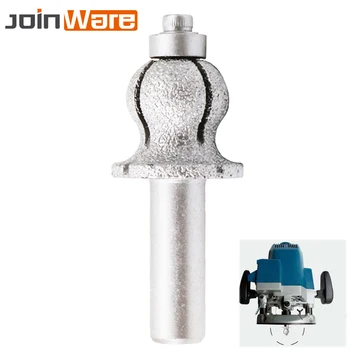III Vacuum Brazed Diamond Brazing Router Bits for Granite Marble Router Cutter with 1/2" Shank 60# 1Pc
III Vacuum Brazed Diamond Brazing Router Bits for Granite Marble Router Cutter with 1/2" Shank 60# 1Pc