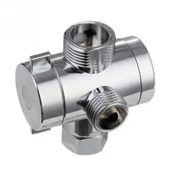 Shower Head Shunt 1/2inch 3 Way Adjustable T-adapter Tee Connector For Bathroom Toilet Bidet Shower Head Diverter
Shower Head Shunt 1/2inch 3 Way Adjustable T-adapter Tee Connector For Bathroom Toilet Bidet Shower Head Diverter
