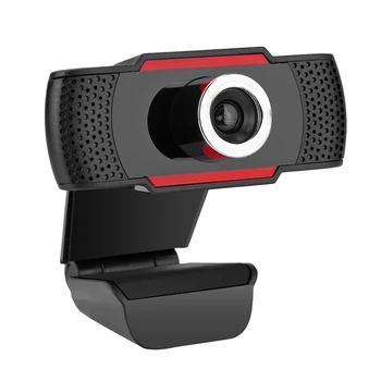 HXSJ HD 720P Rotatable PC Computer Camera Video Calling and Recording with Noise-canceling Mic, Clip Desktop Laptop Network
HXSJ HD 720P Rotatable PC Computer Camera Video Calling and Recording with Noise-canceling Mic, Clip Desktop Laptop Network
