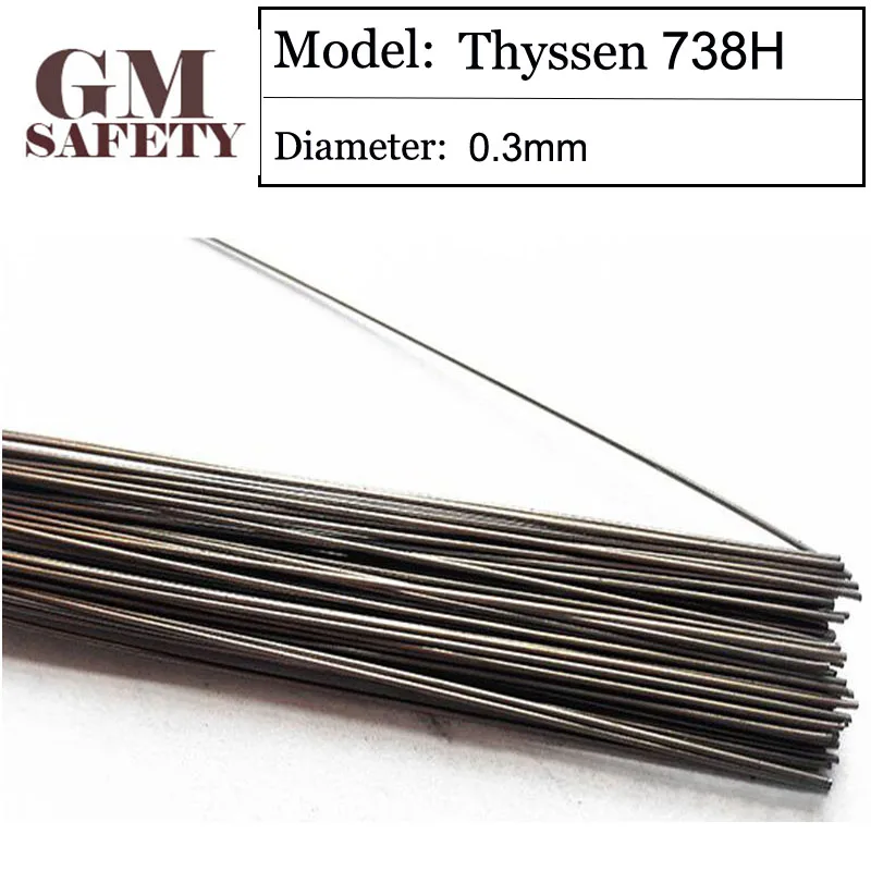 GM Safety Welding Wire Thyssen 738H of 0.3mm Laser Welding Wire for Welders 200pcs in 1 Tube T03311
GM Safety Welding Wire Thyssen 738H of 0.3mm Laser Welding Wire for Welders 200pcs in 1 Tube T03311