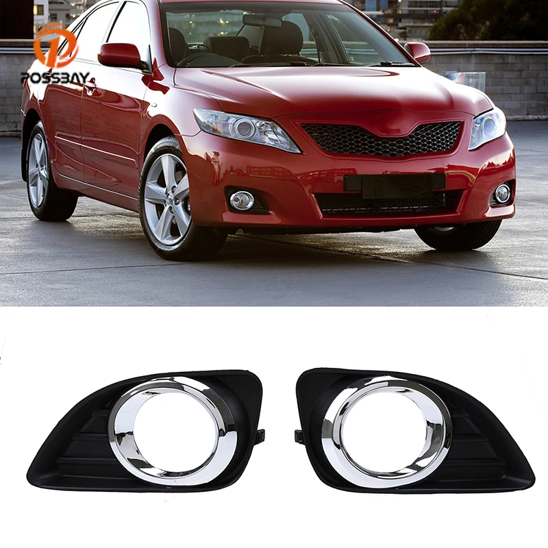 POSSBAY Front Bumper Fog Light Cover Trim Bezel Grille for Toyota Camry XV40 2010-2011 Facelift Car Exterior Accessories
POSSBAY Front Bumper Fog Light Cover Trim Bezel Grille for Toyota Camry XV40 2010-2011 Facelift Car Exterior Accessories