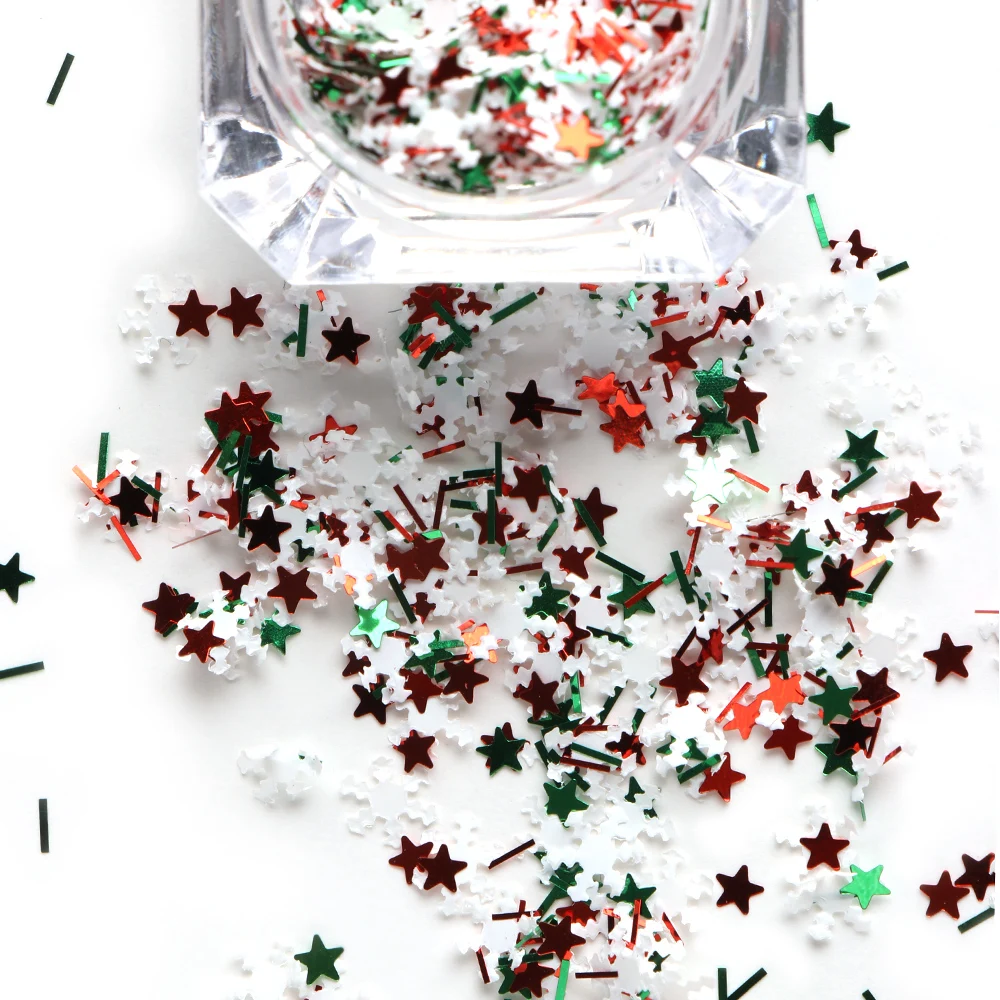 1 Box DIY Christmas Nail Sequins Holographic Snowflake Stripe Rhinestone Xmas Paillettes Nail Art 3D Decorations Manicure Tools
1 Box DIY Christmas Nail Sequins Holographic Snowflake Stripe Rhinestone Xmas Paillettes Nail Art 3D Decorations Manicure Tools