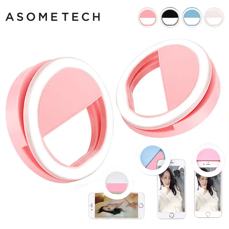 Portable LED Flash Fill Light Up Selfie Luminous Ring Clip Universal Mobile Phone Lamp For iPhone 5 6 6S Plus 7 8 Plus X Android
Portable LED Flash Fill Light Up Selfie Luminous Ring Clip Universal Mobile Phone Lamp For iPhone 5 6 6S Plus 7 8 Plus X Android