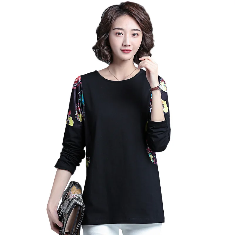 Oversized Shirt 5xl Size Loose Tee Shirts Long Tshirt Korean Flowers Print Floral Long Sleeve Top T-shirts Black Women Tops
Oversized Shirt 5xl Size Loose Tee Shirts Long Tshirt Korean Flowers Print Floral Long Sleeve Top T-shirts Black Women Tops