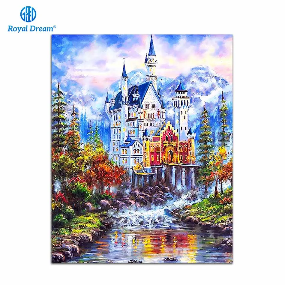 Home Decor Picture Castle Oil Painting By Numbers Landscape Pictures Canvas Painting For Living Room Wall Art
Home Decor Picture Castle Oil Painting By Numbers Landscape Pictures Canvas Painting For Living Room Wall Art