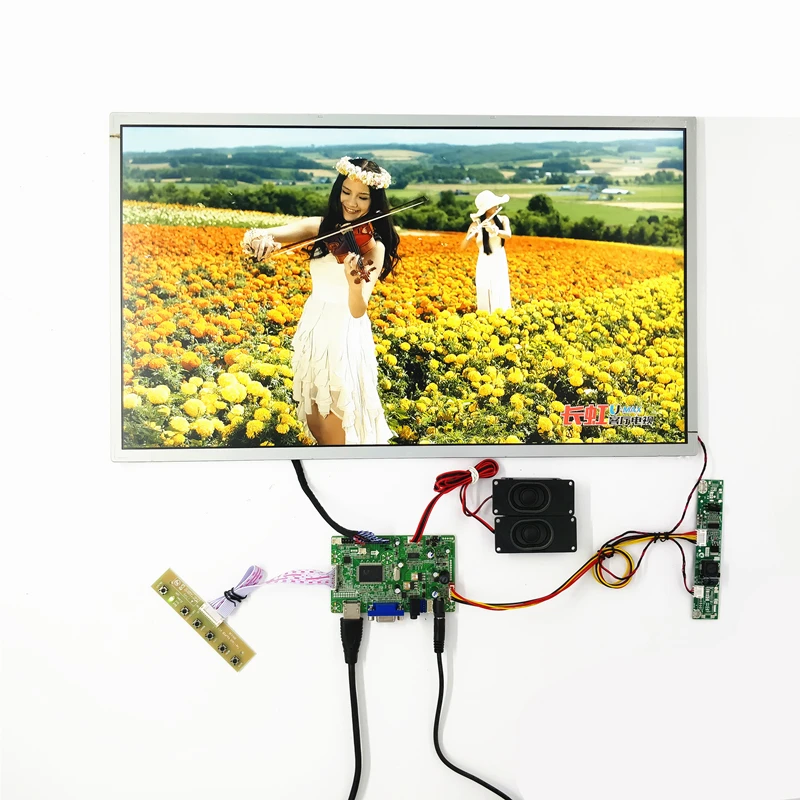 HDMI+ VGA+Audio of LCD controller board +21.5 inch IPS LCD panel with 1920*1080 +led driver board+LVDS cable+OSD keypad
HDMI+ VGA+Audio of LCD controller board +21.5 inch IPS LCD panel with 1920*1080 +led driver board+LVDS cable+OSD keypad
