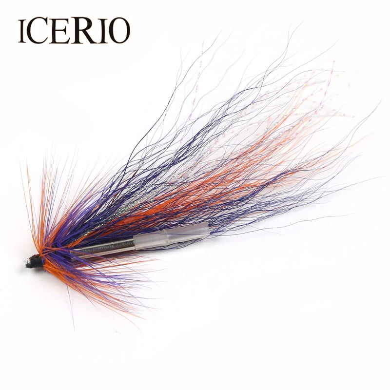 ICERIO 10PCS Fly Fishing Ultra Slim Stainless Steel Needle Tube Fly Blackback Salmon Needle Tube Flies Lures
ICERIO 10PCS Fly Fishing Ultra Slim Stainless Steel Needle Tube Fly Blackback Salmon Needle Tube Flies Lures