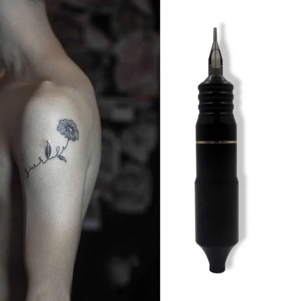 High Quality Black Tattoo Pen Rotary Tattoo Machine Precision DC Motor Aluminum Alloy Carving Tattoo Pen Machine for Tattooist
High Quality Black Tattoo Pen Rotary Tattoo Machine Precision DC Motor Aluminum Alloy Carving Tattoo Pen Machine for Tattooist