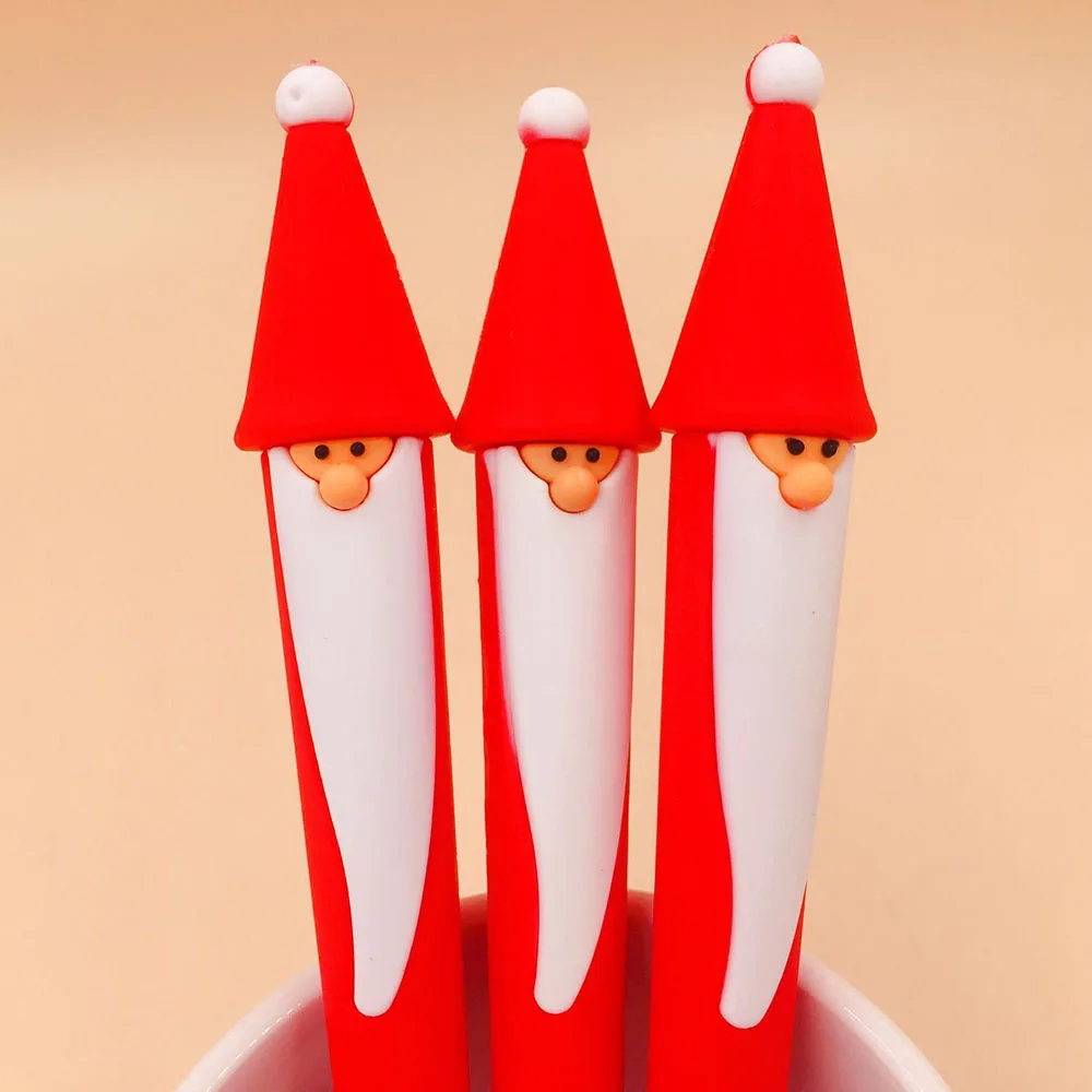 1PcCartoon Black Ink Christmas Santa Claus Cute Silica Gel Pen Stationery Student Prize Christmas Gifts Supplies
1PcCartoon Black Ink Christmas Santa Claus Cute Silica Gel Pen Stationery Student Prize Christmas Gifts Supplies