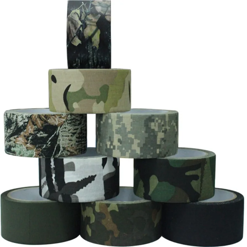 2pcs 50mm10meter /lot 10m Adhesive Cotton Bionic Tape Outdoor Hiking Camping Hunting Camo Camouflage Tape Waterproof
2pcs 50mm10meter /lot 10m Adhesive Cotton Bionic Tape Outdoor Hiking Camping Hunting Camo Camouflage Tape Waterproof