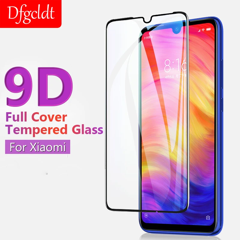 9D закаленное стекло для Xiaomi 9 8 SE Lite Play Helo 3 Полное покрытие защитное Redmi Note 7