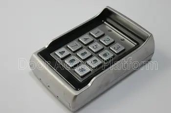 Special design Metal Case Standalone keyboard Metal Password button+ID Card standalone access control machine, EM ID card 125KHz
Special design Metal Case Standalone keyboard Metal Password button+ID Card standalone access control machine, EM ID card 125KHz