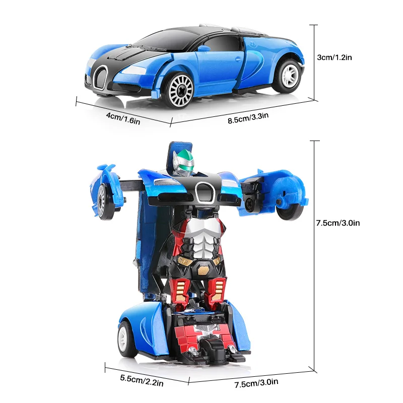 Dodoelephant Mini Collision Deformable Robot Toy diecast pull back car friction powered action figure fun toy for little boy
Dodoelephant Mini Collision Deformable Robot Toy diecast pull back car friction powered action figure fun toy for little boy