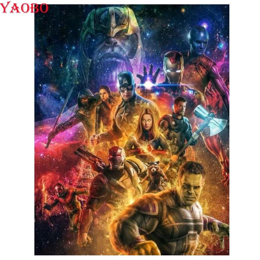 5D DIY Diamond Painting avengers Infinity War Marvel 3D Full Square/Round Mosaic Diamond Embroidery Sale Decor Home
5D DIY Diamond Painting avengers Infinity War Marvel 3D Full Square/Round Mosaic Diamond Embroidery Sale Decor Home