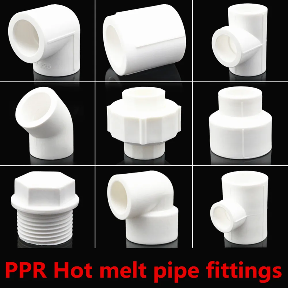 PPR fittings pipe fittings joint 20mm 25mm 32mm DN15 DN20 DN25 variable diameter direct elbow three-way flexible joint
PPR fittings pipe fittings joint 20mm 25mm 32mm DN15 DN20 DN25 variable diameter direct elbow three-way flexible joint