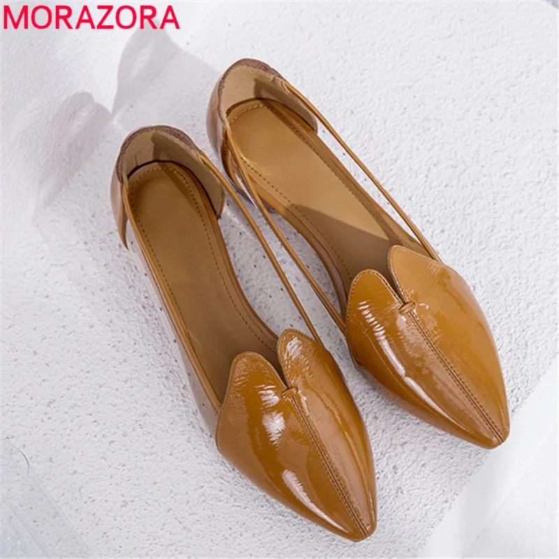 MORAZORA 2019 new arrival women pumps patent leather +pvc summer shoes slip on comfortable fashion casual shoes woman
MORAZORA 2019 new arrival women pumps patent leather +pvc summer shoes slip on comfortable fashion casual shoes woman