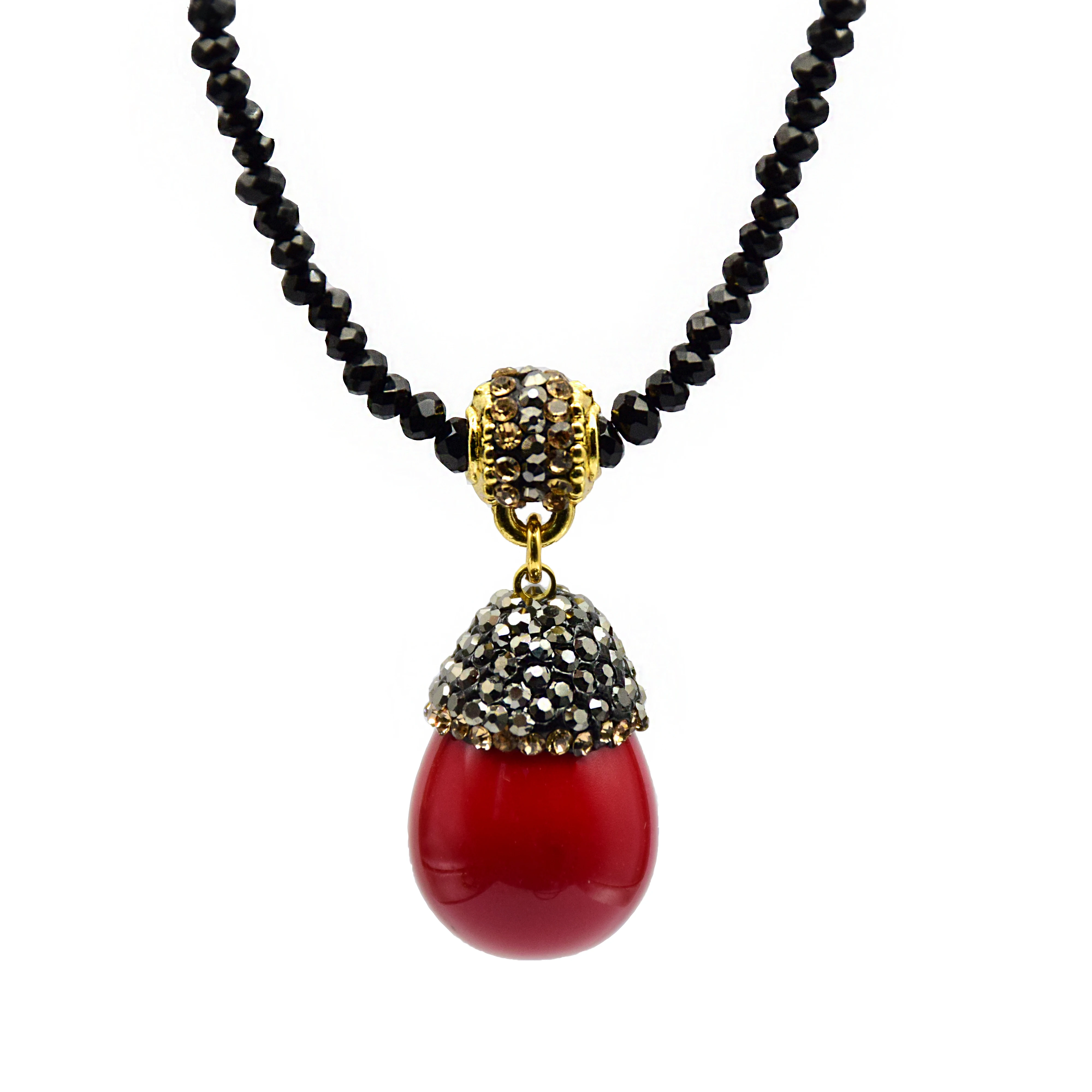 18" shell necklace women red water drop pendants glass crystal chain men necklace boho jewelry classic
18" shell necklace women red water drop pendants glass crystal chain men necklace boho jewelry classic