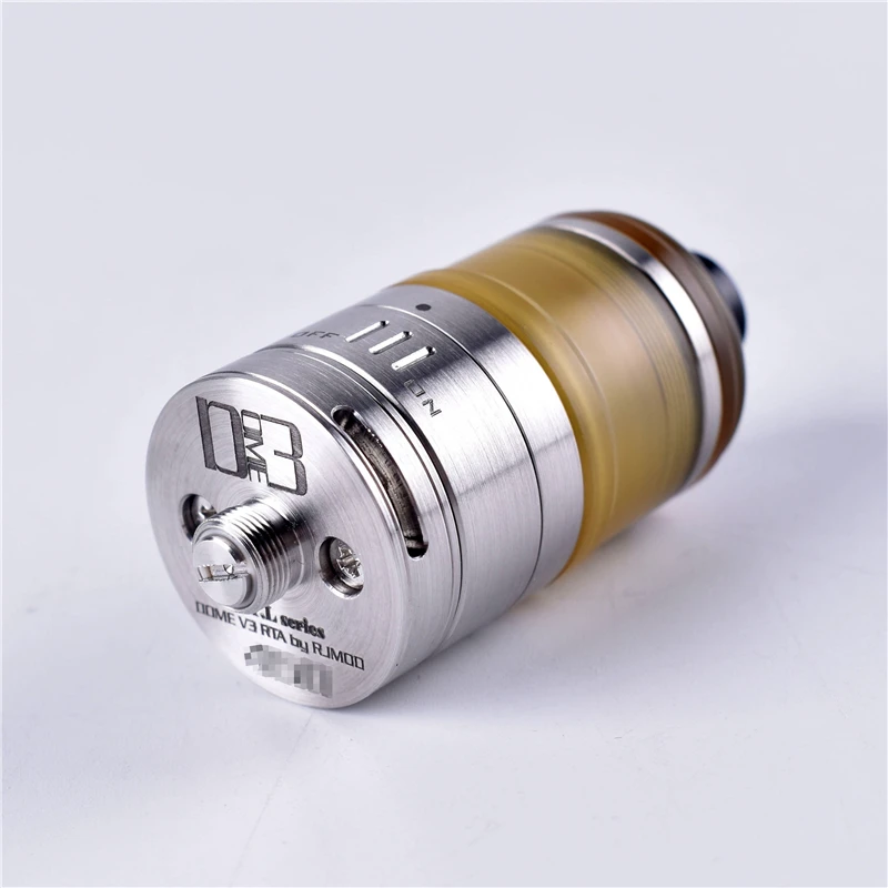 High Quality Shenray Dome V3 RTA Atomizer 316 SS Top Fill E Cigarette Vaporizer 3.5ML Capacity 24MM Diameter fit 510 Box Mod
High Quality Shenray Dome V3 RTA Atomizer 316 SS Top Fill E Cigarette Vaporizer 3.5ML Capacity 24MM Diameter fit 510 Box Mod