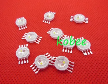 30PCS RGBW (RGB+W) 4*3W 12W LED Lamp Emitter Diodes For Stage Lighting High Power LED 45mil Epistar LED Chip
30PCS RGBW (RGB+W) 4*3W 12W LED Lamp Emitter Diodes For Stage Lighting High Power LED 45mil Epistar LED Chip