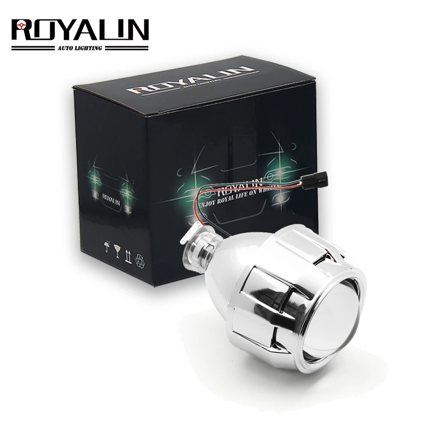 ROYALIN Metal Projector Lens Car Motorcycle Bi Xenon Head Light Mini H1 Lenses For H4 H7 Auto Lamps Retrofits Mini Gatling Gun
ROYALIN Metal Projector Lens Car Motorcycle Bi Xenon Head Light Mini H1 Lenses For H4 H7 Auto Lamps Retrofits Mini Gatling Gun