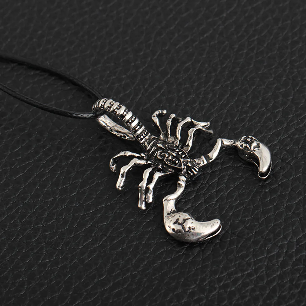 New Fashion Vintage Titanium Steel Silver Gold Scorpion Chain Pendant Necklace 10.22
New Fashion Vintage Titanium Steel Silver Gold Scorpion Chain Pendant Necklace 10.22