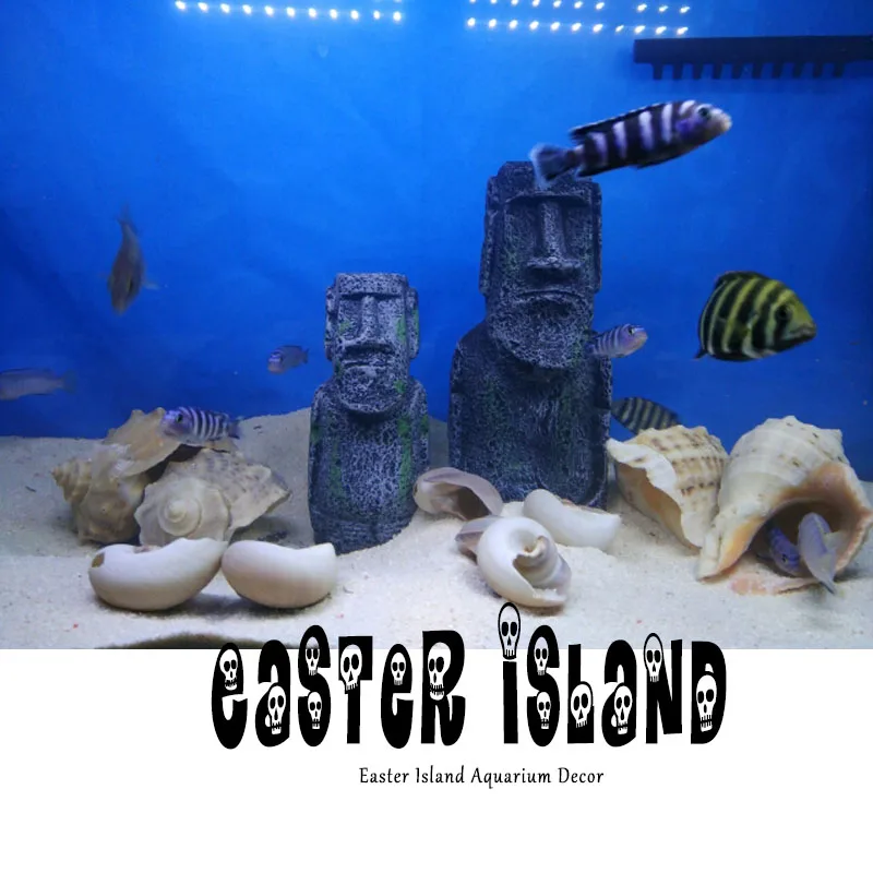 Easter Island statues Landscape Resin Crafts Aquarium Decor Fish Tank Decorations & Ornaments 0203
Easter Island statues Landscape Resin Crafts Aquarium Decor Fish Tank Decorations & Ornaments 0203