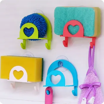 Kitchen Suction Cup With Hook Sponge Storage Rack Suction Wall Plastic Debris Holder Entrance key Hook Bathroom Cosmetics Holder
Kitchen Suction Cup With Hook Sponge Storage Rack Suction Wall Plastic Debris Holder Entrance key Hook Bathroom Cosmetics Holder