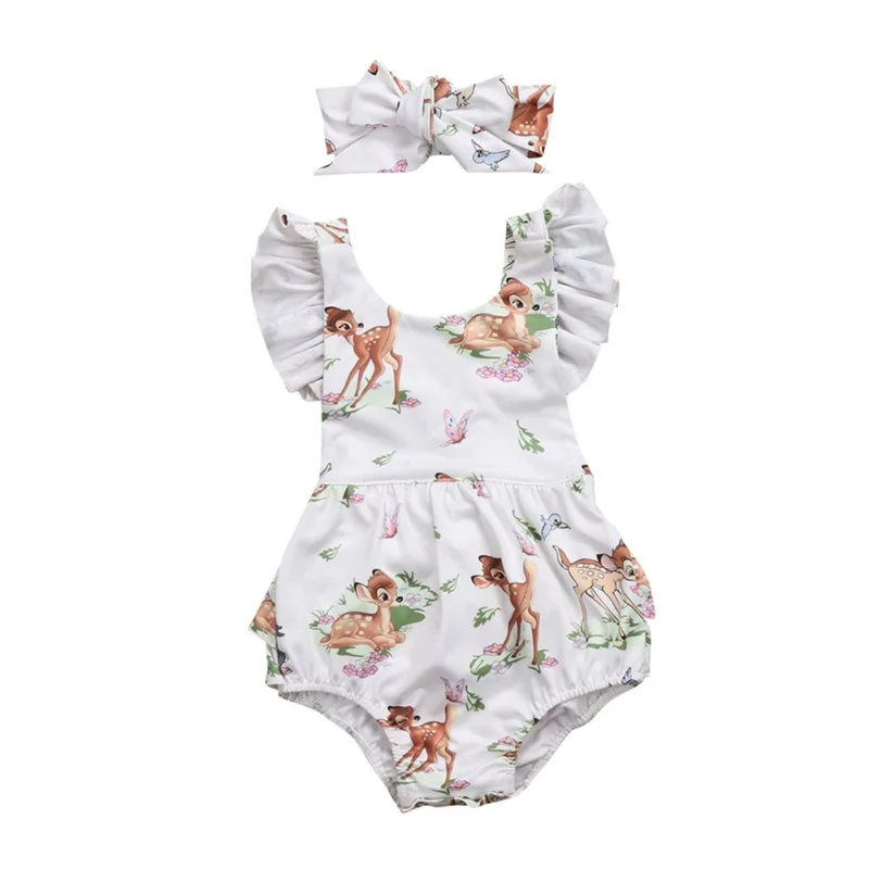 0-18M Summer New Toddler Infant Girl Clothing Sleeveless Bodysuit Cute Cotton Jumpsuit+Headbands Two Sets Baby Girls Outfit
0-18M Summer New Toddler Infant Girl Clothing Sleeveless Bodysuit Cute Cotton Jumpsuit+Headbands Two Sets Baby Girls Outfit