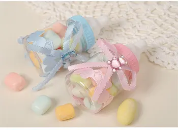 48pcs Girl Boy Baby Shower Decorations Chocolate Candy Bottle Baptism Favors Christmas Halloween Party Gifts Box Plastic Case
48pcs Girl Boy Baby Shower Decorations Chocolate Candy Bottle Baptism Favors Christmas Halloween Party Gifts Box Plastic Case