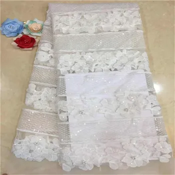 2019 New French Lace Fabric High Class African Laces Fabric Double Organza With White Sequins Embroidery Sewing Women Dress
2019 New French Lace Fabric High Class African Laces Fabric Double Organza With White Sequins Embroidery Sewing Women Dress