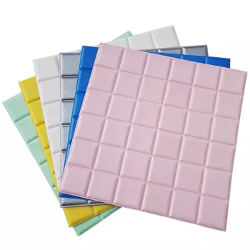3D PE Foam Square Wall Stickers DIY Wall Panels Self adhensive home Decor Waterproof Wallpaper Peel Kids Room Safty Background
3D PE Foam Square Wall Stickers DIY Wall Panels Self adhensive home Decor Waterproof Wallpaper Peel Kids Room Safty Background