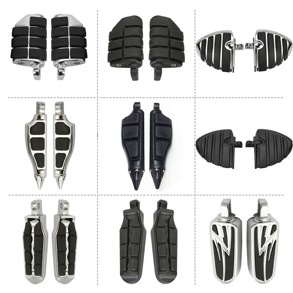 Motorcycle Left + Right Side Foot Peg Pedal for Harley Softail Dyna Touring Cruiser Chopper Street Glide Road King Electra Glide
Motorcycle Left + Right Side Foot Peg Pedal for Harley Softail Dyna Touring Cruiser Chopper Street Glide Road King Electra Glide