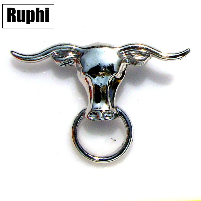 new trendy metal longhorn steer bull head charm bar pin brooch fashion eyeglasses holder badge brooch unisex jewelry 6Pcs x
new trendy metal longhorn steer bull head charm bar pin brooch fashion eyeglasses holder badge brooch unisex jewelry 6Pcs x