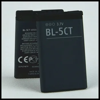 10pcs/lot BL-5CT Rechargeable battery for Nokia 5220XM/6303C/6730C/C3-01/C3-01m/C5-00/C5-02/C6-01 battery 5ct
10pcs/lot BL-5CT Rechargeable battery for Nokia 5220XM/6303C/6730C/C3-01/C3-01m/C5-00/C5-02/C6-01 battery 5ct