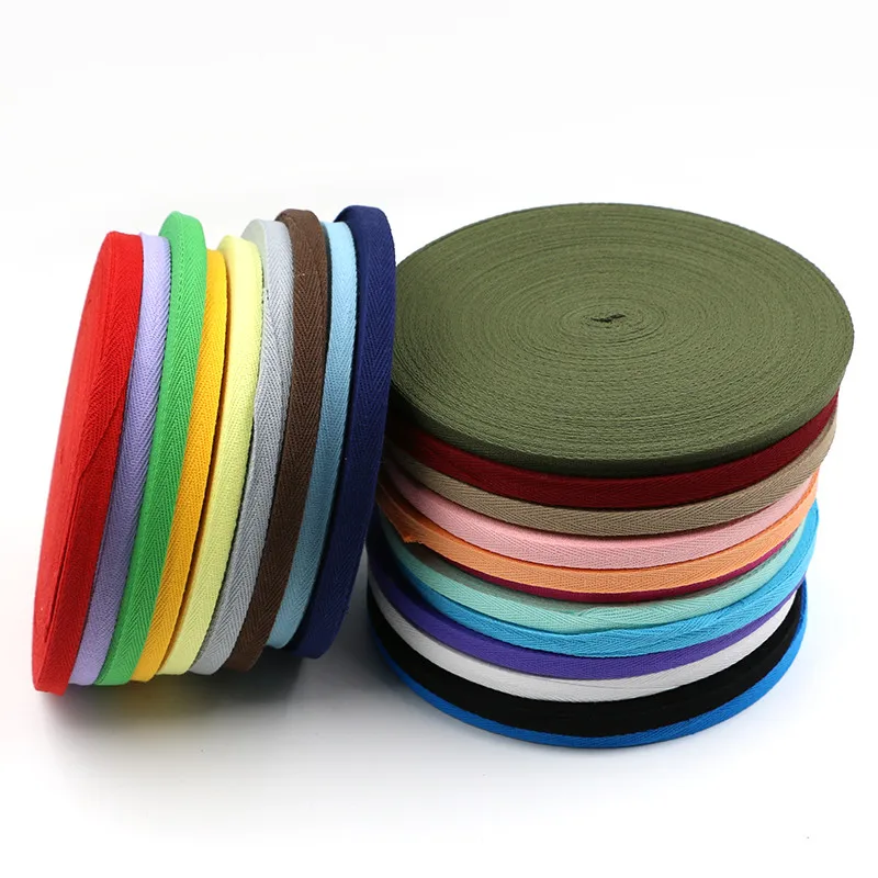 1cm Colorful Cotton Herringbone Webbing Straps Tapes Bias Binding Tapes Patchwork Dressmaking Sewing Edge Tape 10 meter
1cm Colorful Cotton Herringbone Webbing Straps Tapes Bias Binding Tapes Patchwork Dressmaking Sewing Edge Tape 10 meter